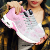 Casual Sportswear Patchwork Frenulum Contrast Round Comfortable Sport Running Shoes