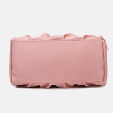 Casual Sportswear Solid Color Patchwork Zipper Bags