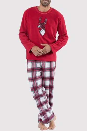 Daily Print Patchwork Family Sleepwear