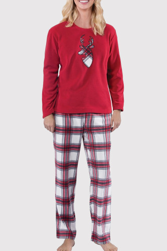 Daily Print Patchwork Family Sleepwear