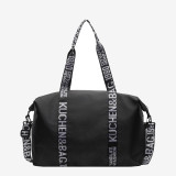 Casual Sportswear Letters Patchwork Zipper Bags