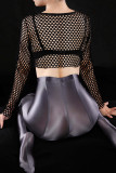 Sportswear Solid Color Patchwork