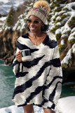 Casual Daily Leopard Print Basic V Neck Tops