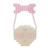 Casual Skull Head Weave Bags