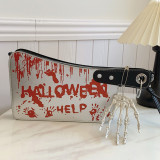 Casual Print Zipper Bags