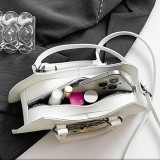 Casual Patchwork Zipper Bags