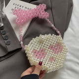 Casual Skull Head Weave Bags