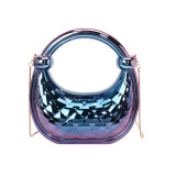 Casual Daily Solid Color Chains Bags