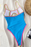 Sexy Patchwork Contrast Swimwears