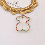 Daily Rhinestone Decor Brooch