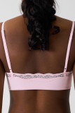 Daily Solid Color Lace Patchwork Bustiers