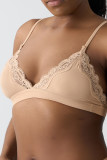 Daily Solid Color Lace Bustiers