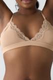 Daily Solid Color Lace Bustiers