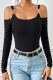 Sexy Simplicity Solid Metal Accessories Decoration Square Collar Tops