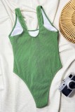 Sexy Solid Color Backless Basic Swimwears (With Paddings)