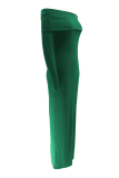 Elegant Solid Color Off Shoulder Long Dresses