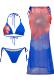 Elegant Print Strap Design 3 Piece Sets