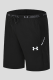 Casual Print Draw String Pocket Straight Mid Waist Conventional Positioning Print Shorts
