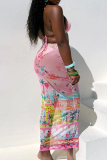 Sexy Print Strap Design 3 Piece Sets