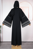 Casual Hot Drill Zipper V Neck Long Plus Size Overcoat