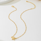 Casual Vacation Solid Color Chains Necklaces