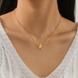 Casual Vacation Solid Color Chains Necklaces