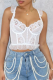 Sexy Solid Color Lace Spaghetti Strap Tops
