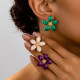 Casual Flowers Earrings
