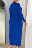Elegant Solid Color Patchwork Cardigan Collar Long Sleeve Two Pieces