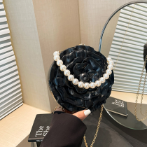 Daily Flowers Pearls Decor Bags