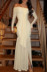 Elegant Solid Color Slit Off Shoulder Long Dresses