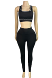 Casual Zipper Zipper Collar Long Sleeve Three Pieces