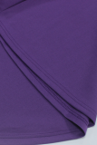 Elegant Solid Color Zipper Fishtail Plus Size