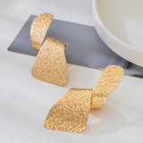 Daily Solid Color Irregular Earrings