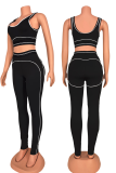 Sportswear Solid Color Patchwork
