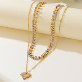 Daily Heart Shaped Chains Necklaces