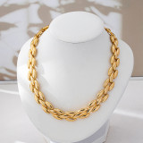 Daily Solid Color Chains Necklaces