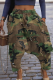 Casual Camouflage Print Pocket Harlan Full Print Bottoms
