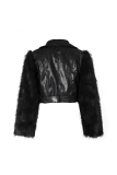 Casual Solid Color Zipper Turndown Collar Outerwear