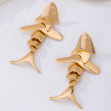 Daily Solid Color Irregular Earrings