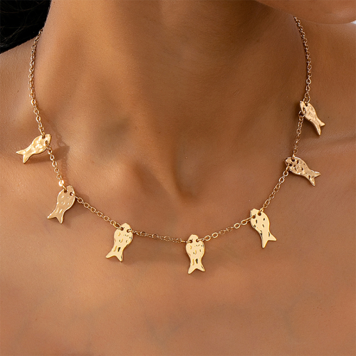 Daily Solid Color Chains Necklaces