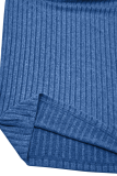 Casual Solid Color Patchwork V Neck Long Sleeve Two Pieces