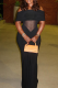 Sexy Solid Color See-Through Off Shoulder Long Dresses