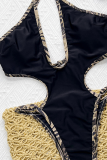 Sexy Print Hollow Out Swimwears