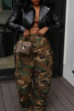 Women's Cropped Biker Jacket Edgy Street Style Zip Up Outerwear