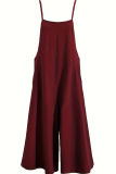 Overalls Wide-leg Jumpsuit Loose Casual Comfortable Daily Wear