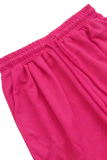 Off-shoulder Cropped Sweatshirt Drawstring Wide-leg Pants Casual Stylish Two-piece Set