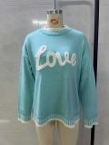 Casual Street Daily Y2k Letters Embroidered O Neck Tops