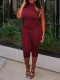 Halter Regular Jumpsuits