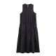 Casual Daily Solid Color O Neck A Line Dresses